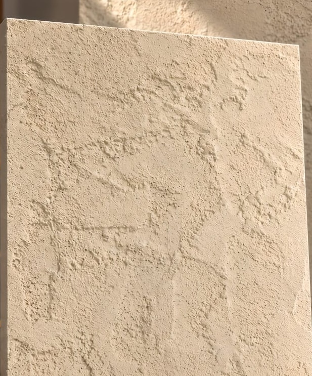 Ivory Trowel texture close-up